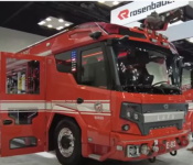 Rosenbauer fire truck